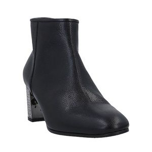 Pedro Garcia Black Leather Ankle Boots